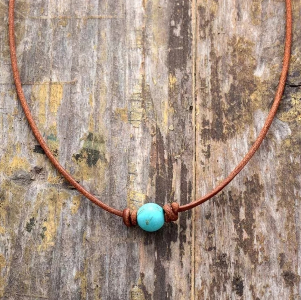 Turquoise Choker Necklace